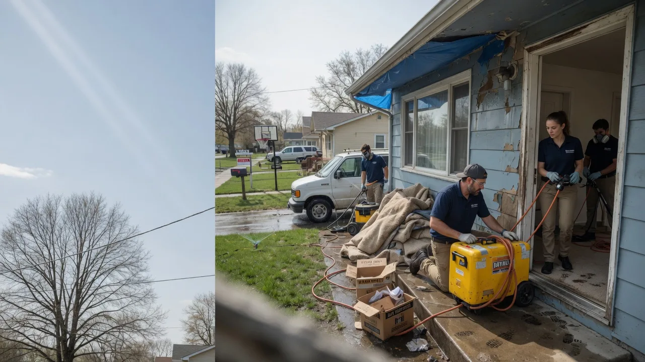 Basement Flood Cleanup in Climax, MI near me